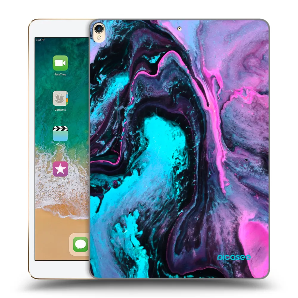 Picasee silikonska prozirna maskica za Apple iPad Pro 10.5" 2017 (2. gen) - Lean 2