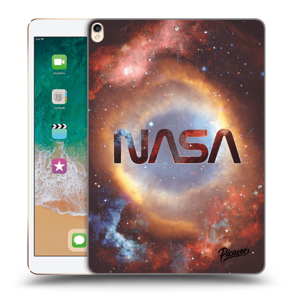Picasee crna silikonska maskica za Apple iPad Pro 10.5" 2017 (2. gen) - Nebula