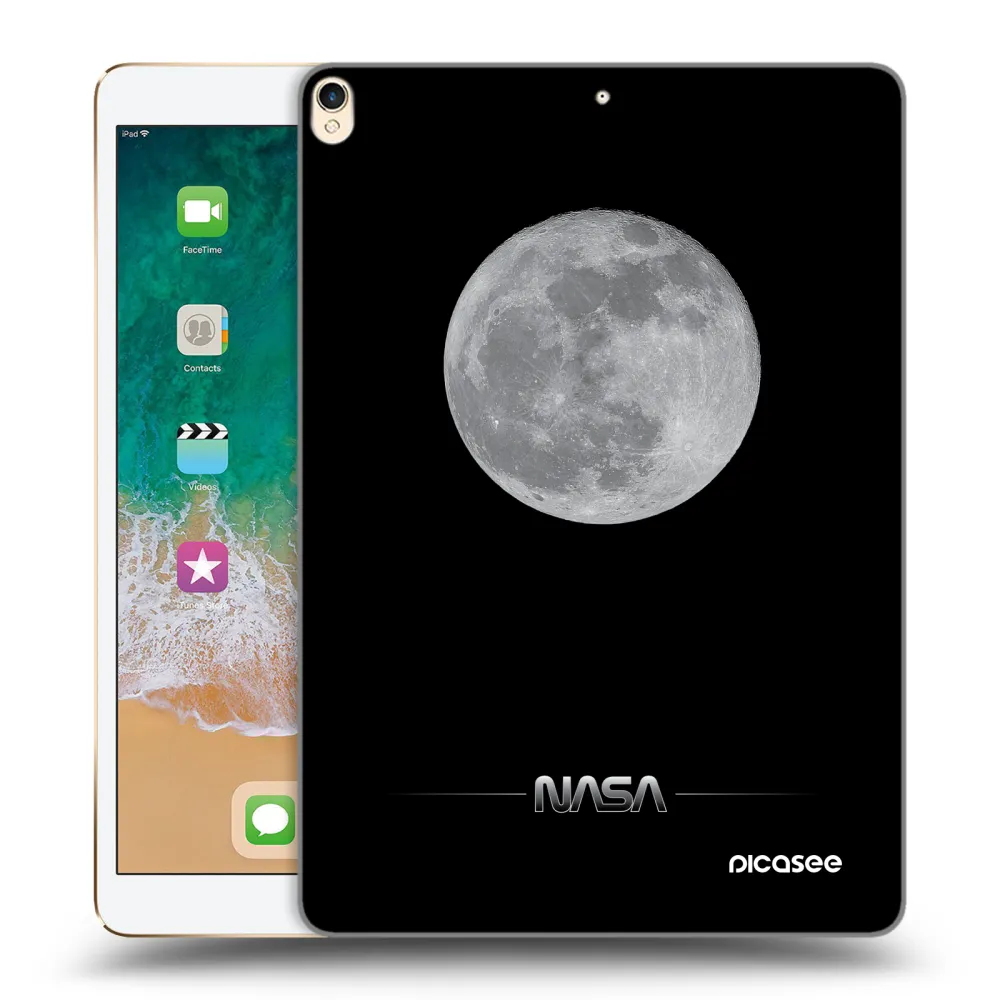 Picasee silikonska prozirna maskica za Apple iPad Pro 10.5" 2017 (2. gen) - Moon Minimal