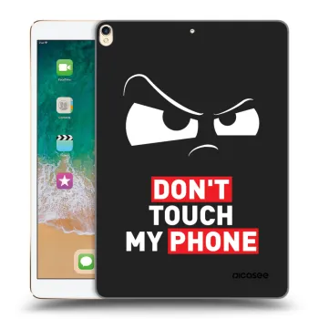 Picasee crna silikonska maskica za Apple iPad Pro 10.5" 2017 (2. gen) - Cloudy Eye - Transparent