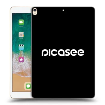 Picasee crna silikonska maskica za Apple iPad Pro 10.5" 2017 (2. gen) - Picasee - new logo - white