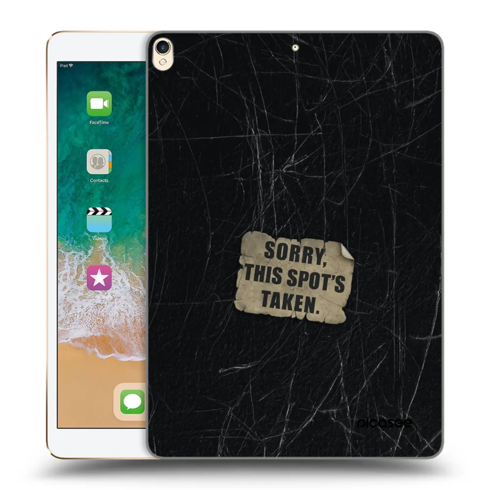 Picasee silikonska prozirna maskica za Apple iPad Pro 10.5" 2017 (2. gen) - SORRY