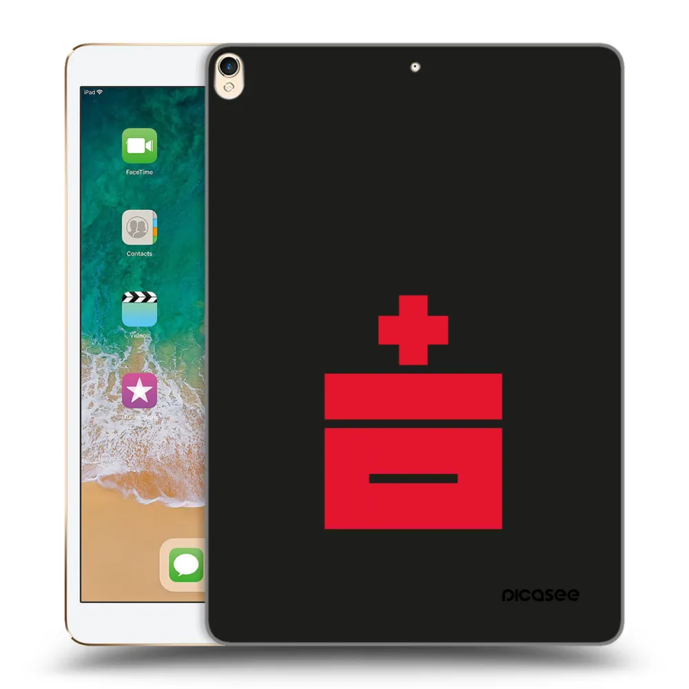 Picasee silikonska prozirna maskica za Apple iPad Pro 10.5" 2017 (2. gen) - Le Plastenciaga