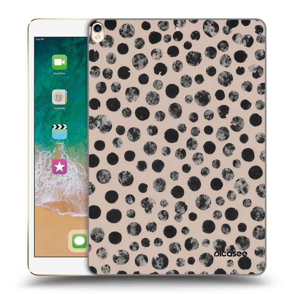 Picasee silikonska prozirna maskica za Apple iPad Pro 10.5" 2017 (2. gen) - Dots