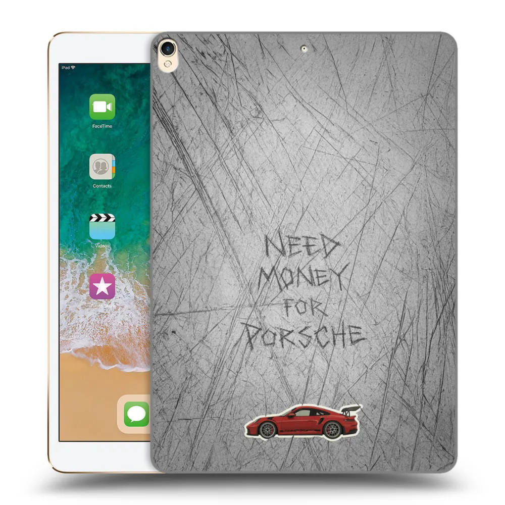 Picasee silikonska prozirna maskica za Apple iPad Pro 10.5" 2017 (2. gen) - Garage Scratch