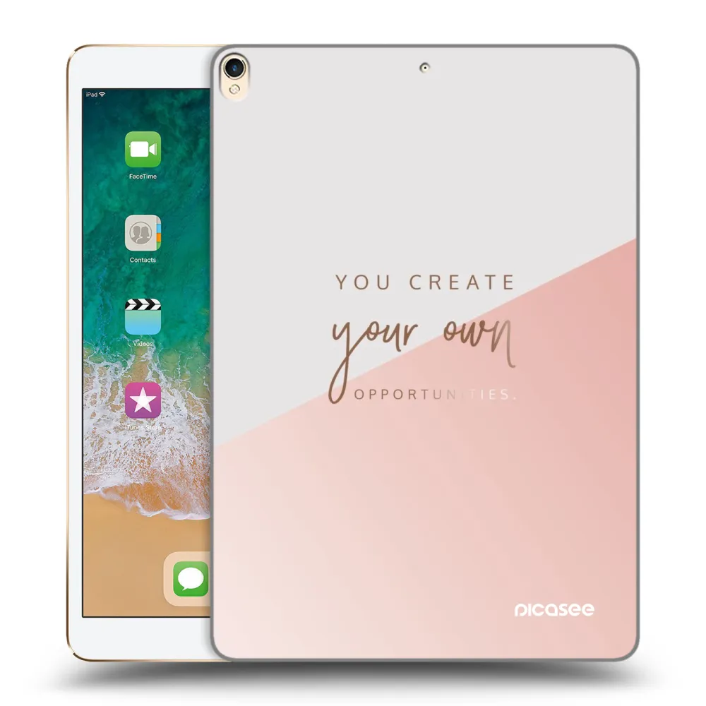 Picasee silikonska prozirna maskica za Apple iPad Pro 10.5" 2017 (2. gen) - You create your own opportunities