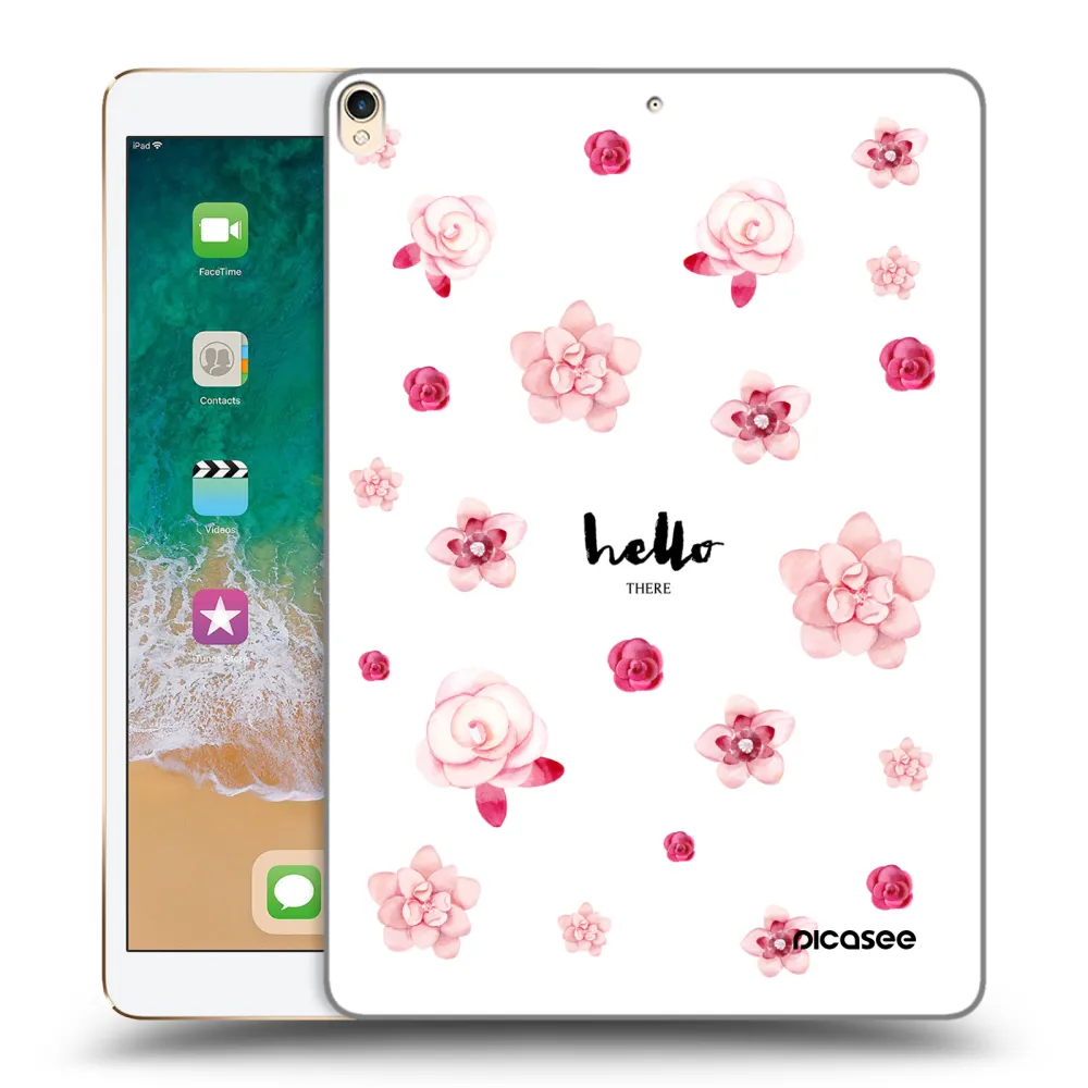 Picasee silikonska prozirna maskica za Apple iPad Pro 10.5" 2017 (2. gen) - Hello there