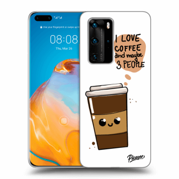 Maskica za Huawei P40 Pro - Cute coffee