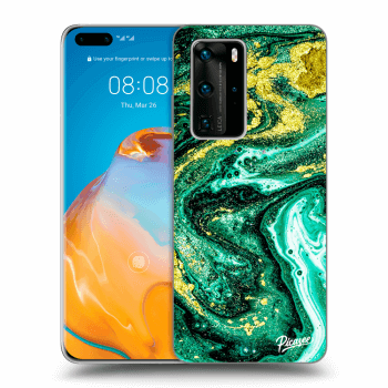 Maskica za Huawei P40 Pro - Green Gold