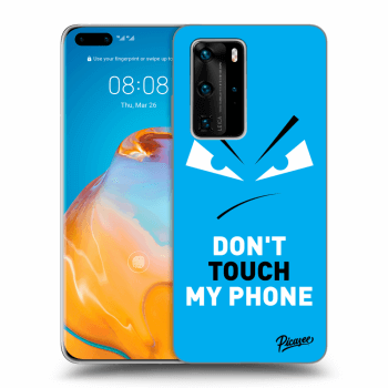 Maskica za Huawei P40 Pro - Evil Eye - Blue