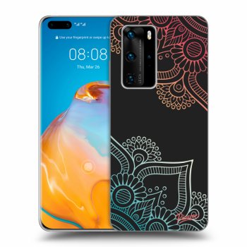 Maskica za Huawei P40 Pro - Flowers pattern