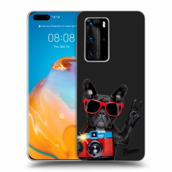 Maskica za Huawei P40 Pro - French Bulldog