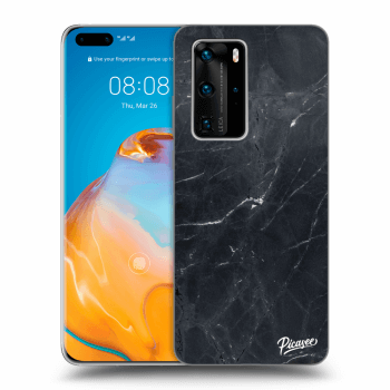 Maskica za Huawei P40 Pro - Black marble