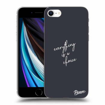Picasee ULTIMATE CASE za Apple iPhone SE 2020 - Everything is a choice