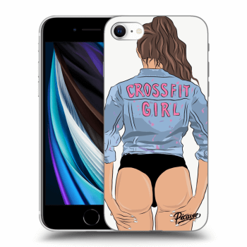 Picasee ULTIMATE CASE za Apple iPhone SE 2020 - Crossfit girl - nickynellow