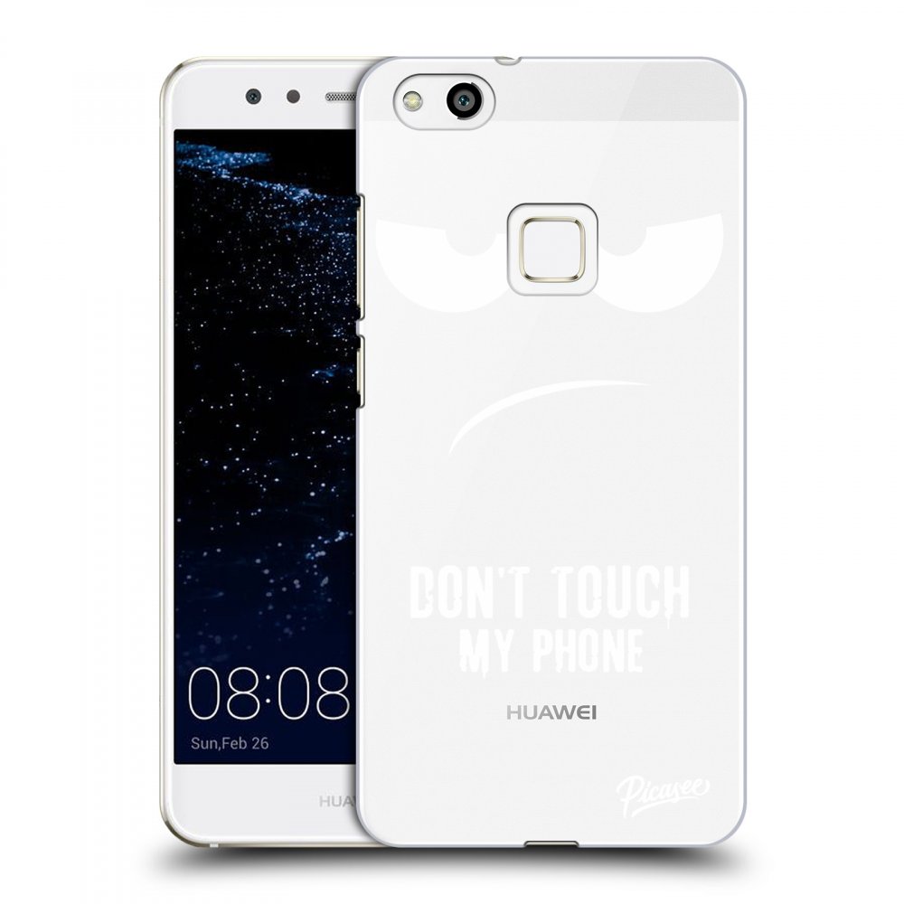 Picasee silikonska prozirna maskica za Huawei P10 Lite - Don't Touch My Phone