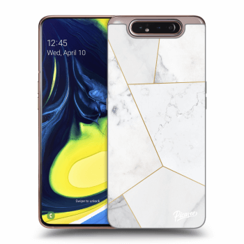 Maskica za Samsung Galaxy A80 A805F - White tile