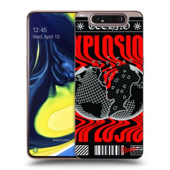 Picasee silikonska prozirna maskica za Samsung Galaxy A80 A805F - EXPLOSION