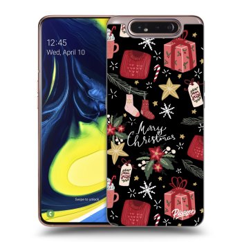 Maskica za Samsung Galaxy A80 A805F - Christmas
