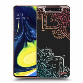 Maskica za Samsung Galaxy A80 A805F - Flowers pattern