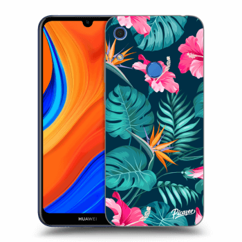 Maskica za Huawei Y6S - Pink Monstera