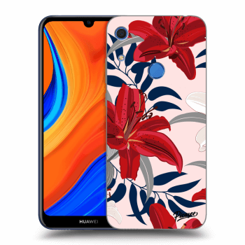 Maskica za Huawei Y6S - Red Lily