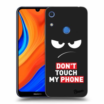 Maskica za Huawei Y6S - Angry Eyes - Transparent