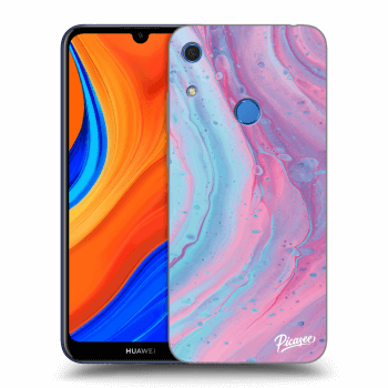 Maskica za Huawei Y6S - Pink liquid