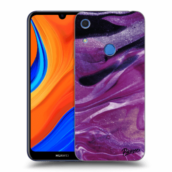 Maskica za Huawei Y6S - Purple glitter