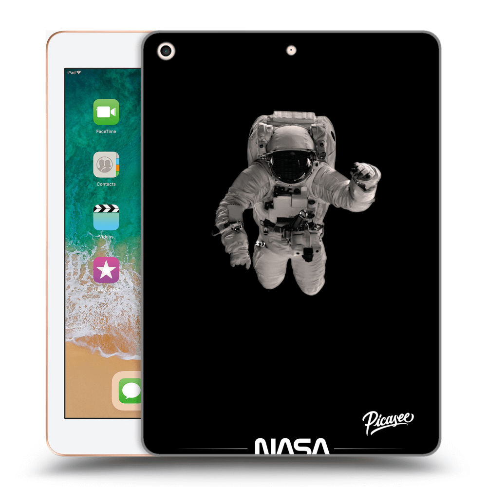 Picasee silikonska prozirna maskica za Apple iPad 9.7" 2018 (6. gen) - Astronaut Minimal