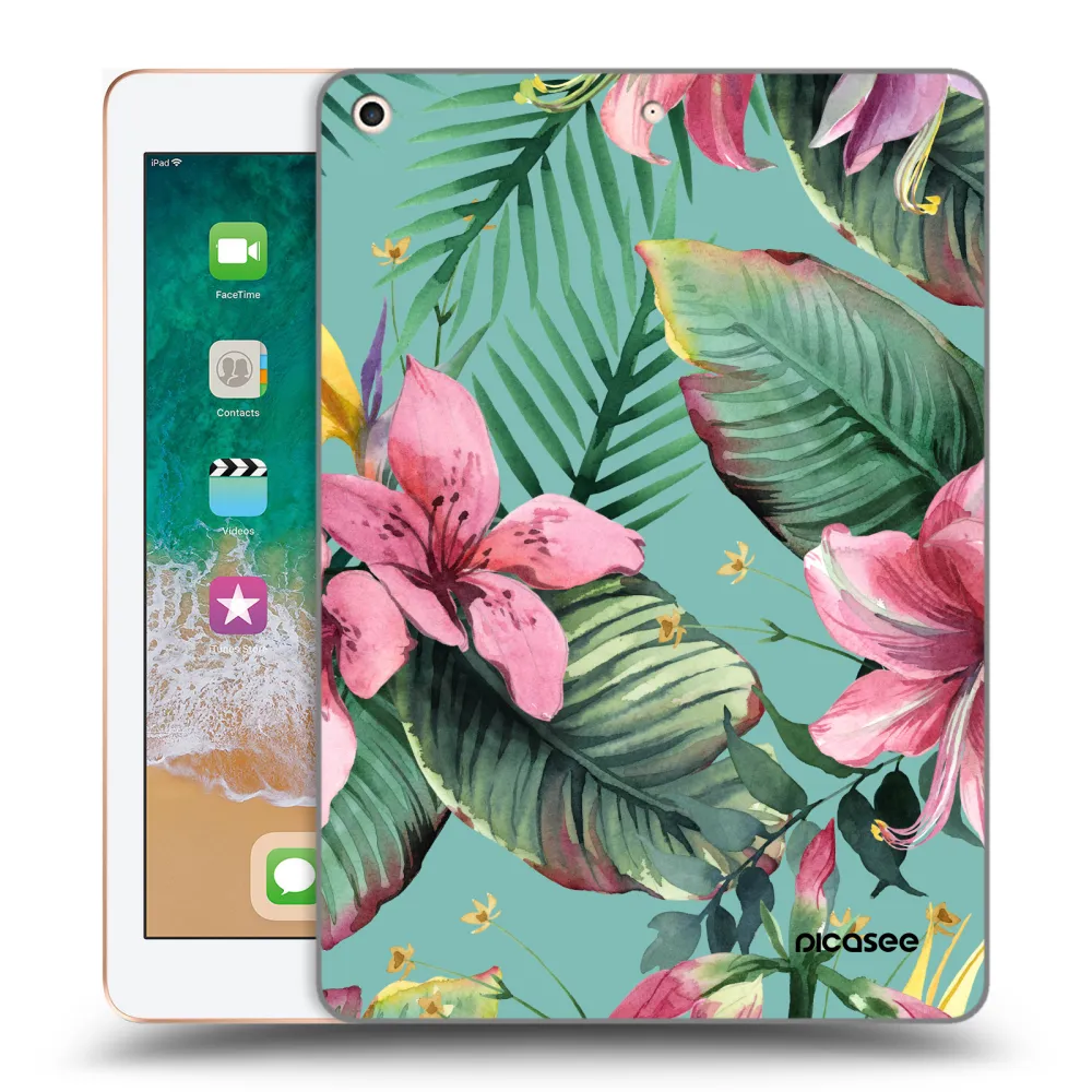 Picasee silikonska prozirna maskica za Apple iPad 9.7" 2018 (6. gen) - Hawaii