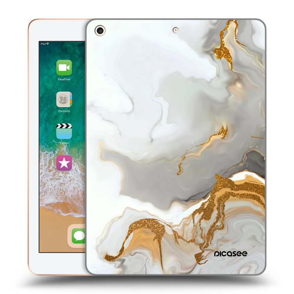 Picasee silikonska prozirna maskica za Apple iPad 9.7" 2018 (6. gen) - Her