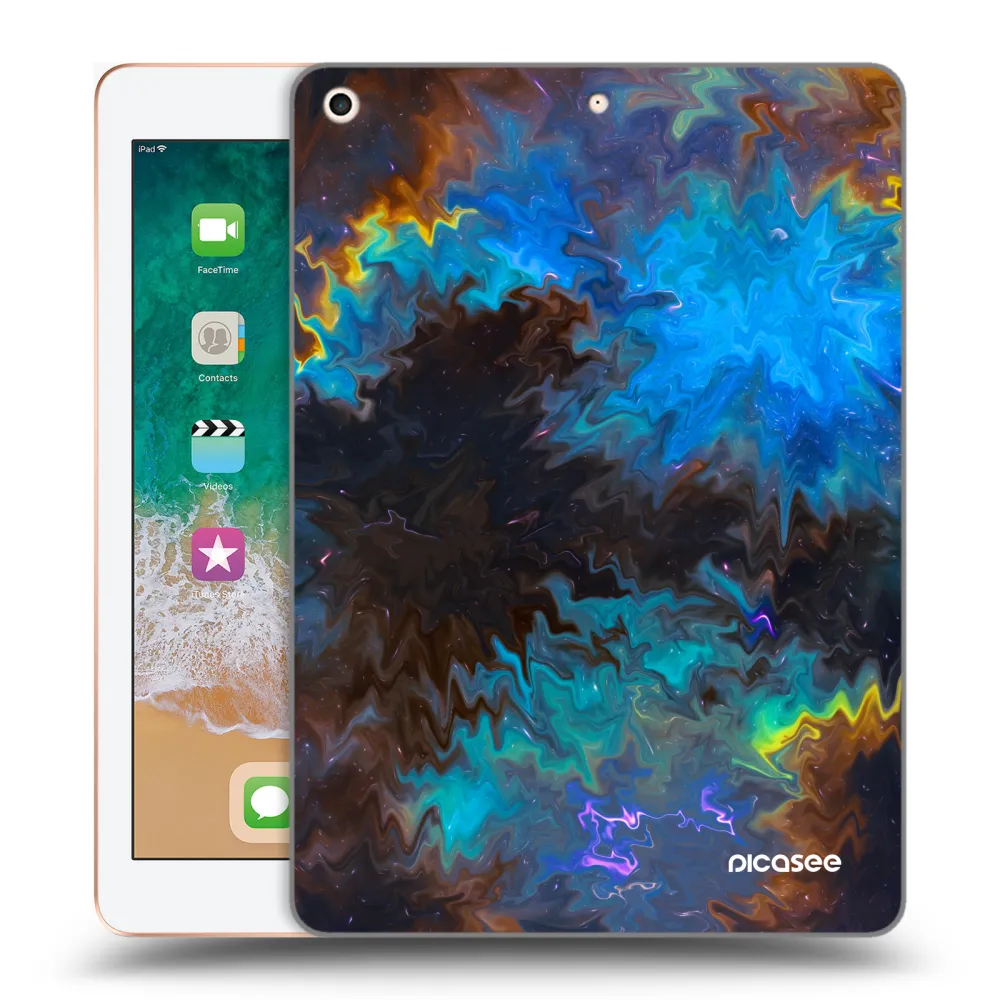 Picasee silikonska prozirna maskica za Apple iPad 9.7" 2018 (6. gen) - Space