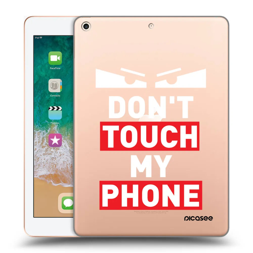 Picasee silikonska prozirna maskica za Apple iPad 9.7" 2018 (6. gen) - Shadow Eye - Transparent