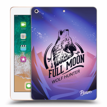 Picasee silikonska prozirna maskica za Apple iPad 9.7" 2018 (6. gen) - Wolf