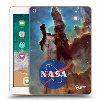 Picasee silikonska prozirna maskica za Apple iPad 9.7" 2018 (6. gen) - Eagle Nebula