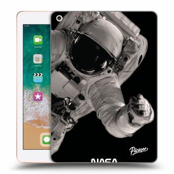 Picasee silikonska prozirna maskica za Apple iPad 9.7" 2018 (6. gen) - Astronaut Big