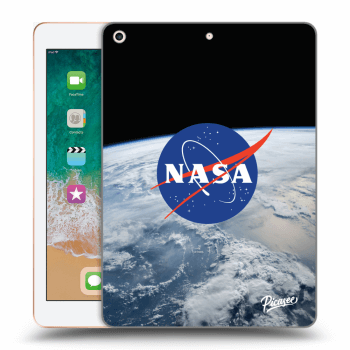 Picasee silikonska prozirna maskica za Apple iPad 9.7" 2018 (6. gen) - Nasa Earth