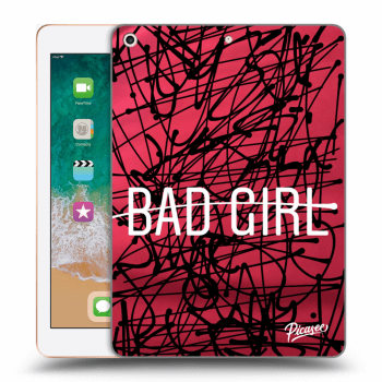 Picasee silikonska prozirna maskica za Apple iPad 9.7" 2018 (6. gen) - Bad girl