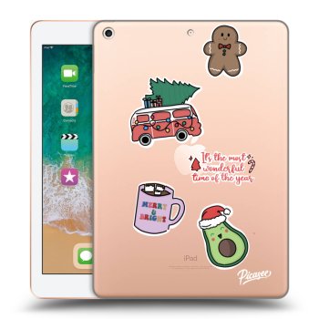 Maskica za Apple iPad 9.7" 2018 (6. gen) - Christmas Stickers