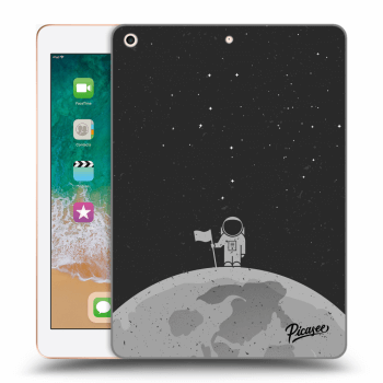 Picasee silikonska prozirna maskica za Apple iPad 9.7" 2018 (6. gen) - Astronaut
