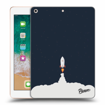 Picasee silikonska prozirna maskica za Apple iPad 9.7" 2018 (6. gen) - Astronaut 2