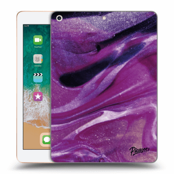 Maskica za Apple iPad 9.7" 2018 (6. gen) - Purple glitter