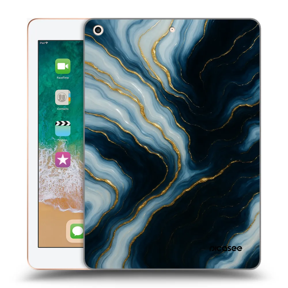Picasee silikonska prozirna maskica za Apple iPad 9.7" 2018 (6. gen) - Luna