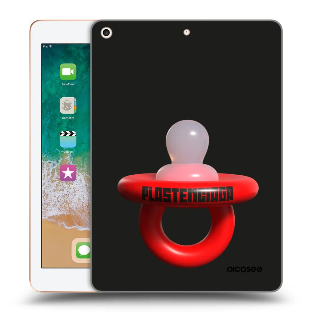 Picasee silikonska prozirna maskica za Apple iPad 9.7" 2018 (6. gen) - Le Dudel