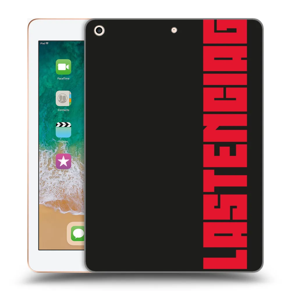 Picasee silikonska prozirna maskica za Apple iPad 9.7" 2018 (6. gen) - Plastenciaga