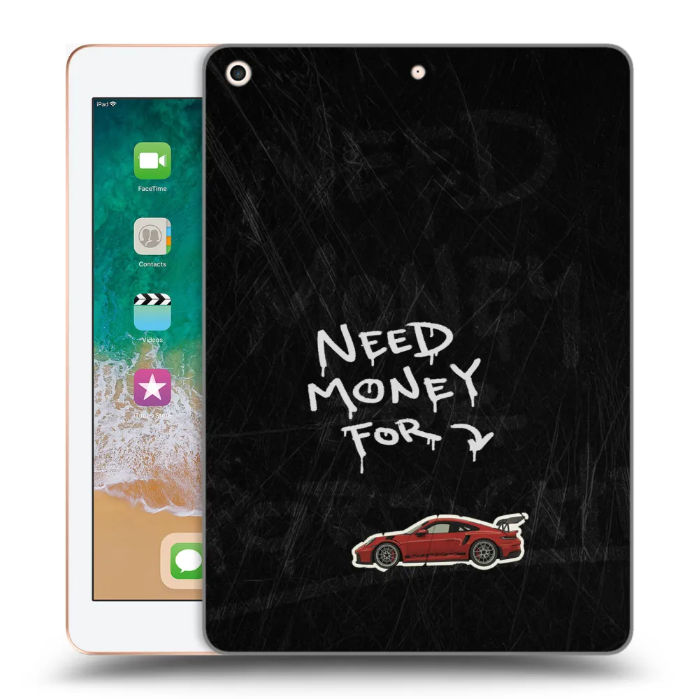 Picasee silikonska prozirna maskica za Apple iPad 9.7" 2018 (6. gen) - Track Mode