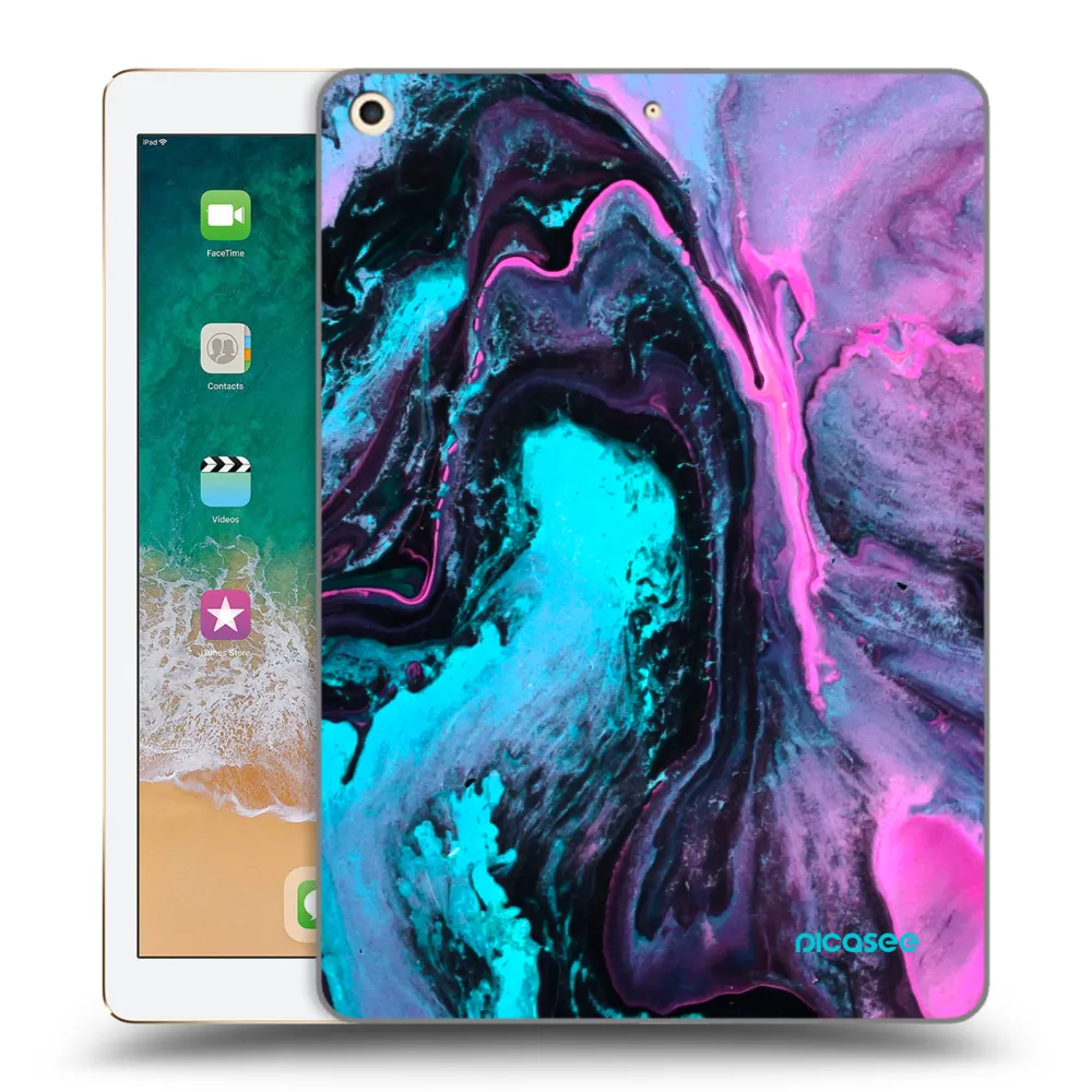 Picasee silikonska prozirna maskica za Apple iPad 9.7" 2017 (5. gen) - Lean 2