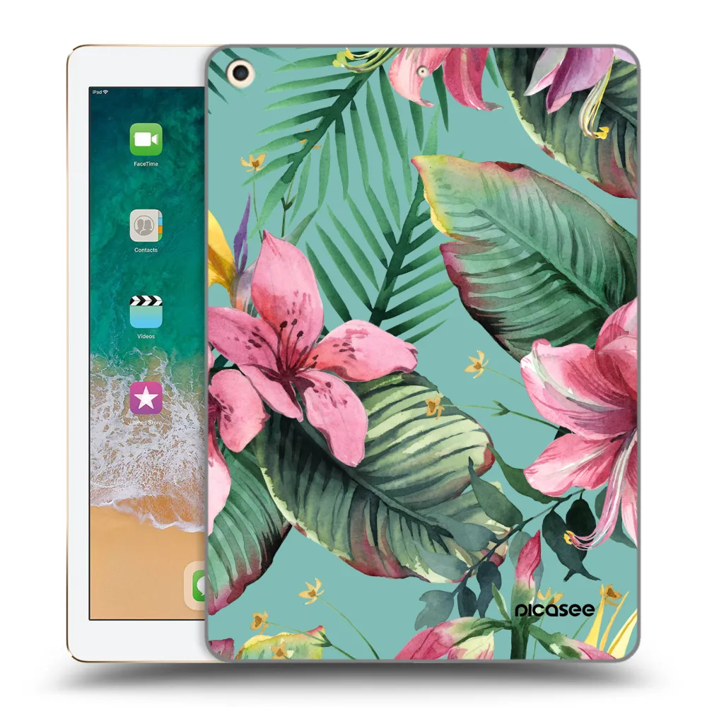 Picasee silikonska prozirna maskica za Apple iPad 9.7" 2017 (5. gen) - Hawaii