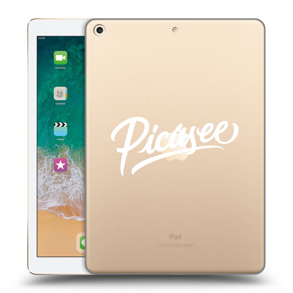 Picasee silikonska prozirna maskica za Apple iPad 9.7" 2017 (5. gen) - Picasee - White